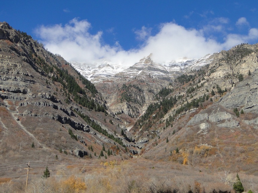 Wasatch Mountains near Provo, Utah