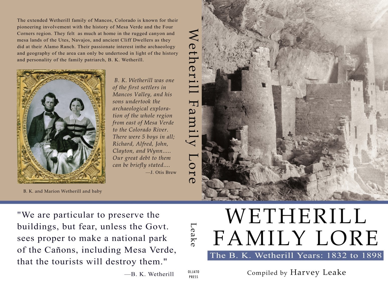 Wetherill Family Lore cover