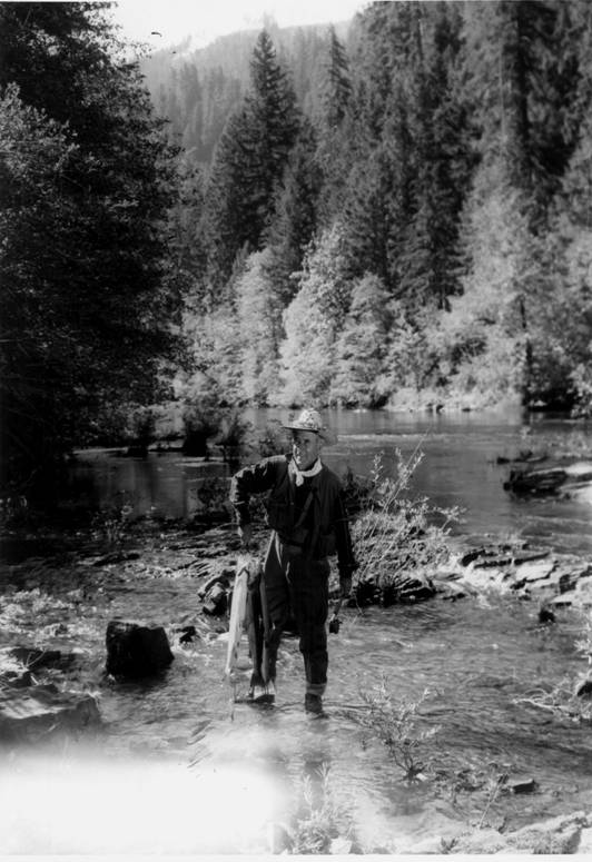 Zane Grey on the Rogue River